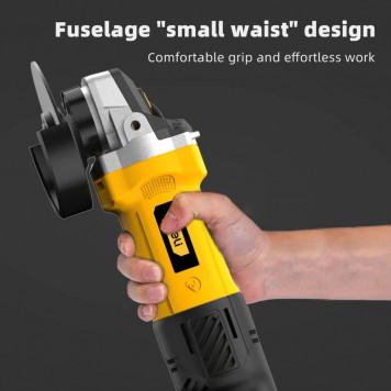 Угловая DL-JM125-E3 шлифмашина сетевая (1100Вт, 125мм, 11000об/мин, картон) Deli-16