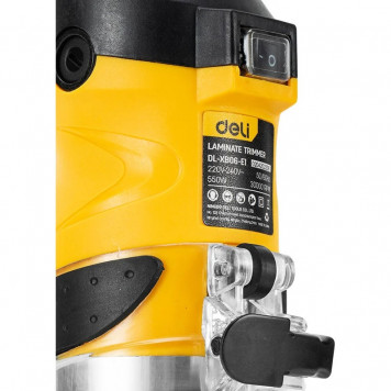 Фрезер DL-XB06-E1 кромочный 550 Вт Deli-2
