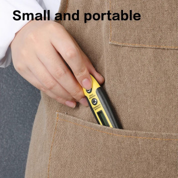 Отвёртка DL8005 тестер индикаторная напряжения светодиодная 12-250В Deli-4