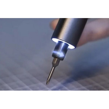 Отвёртка DY-DP04-1B1 аккумуляторная прецизионная "Home series Black"(3,7В,260мА*ч,0,2/3Нм,200об/мин,Type-C, н-р бит24-15