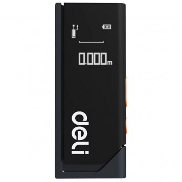 Дальномер DL331140 лазерный "Home Series Black" диапазон измерений 0,05~40м, Deli