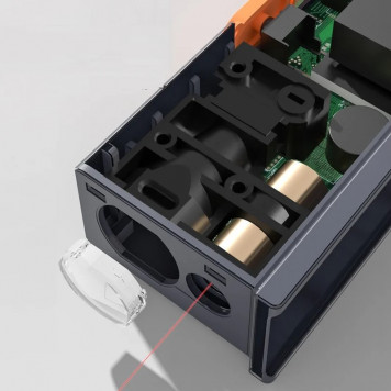 Дальномер DL331140 лазерный "Home Series Black" диапазон измерений 0,05~40м, Deli-5