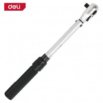 Ключ DL170050 динамометрический 10-50Нм, 3/8", 72 зуба Deli