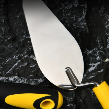 Мастерок DL509217 нержавеющая сталь 175мм, капля, Deli-4