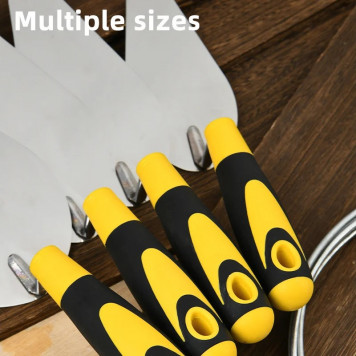 Мастерок DL509218 нержавеющая сталь 200мм, капля, Deli-4