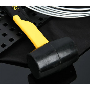 Молоток DL5908 резиновая 225 грамм, фиберглассовая рукоять с резиновой вставкой Deli-6