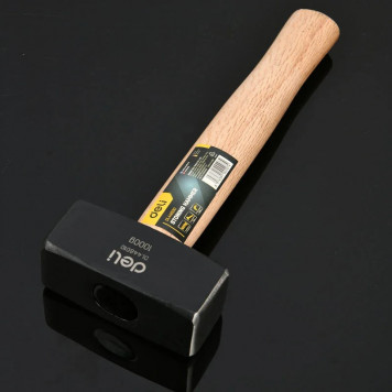 Кувалда DL448010 1 кг, деревянная рукоять Deli-5