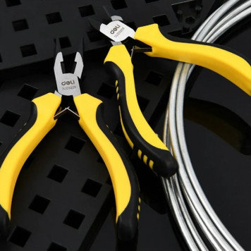 Бокорезы DL103206 мини 110мм, двухкомпонентная рукоять Deli-3