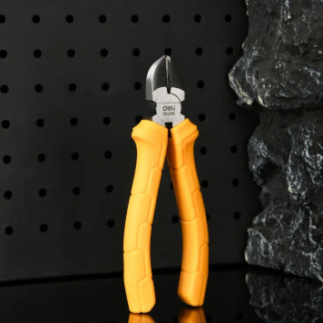 Бокорезы DL2206C диагональные 160мм, пластиковая ручка Deli-3