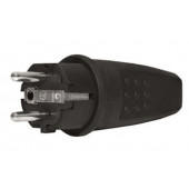 Вилка (Каучук) Универсал с З/К прямая чёрная