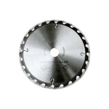 Диск RD072A пильный BELMASH 250х3,2/1,8х30мм; 24Т