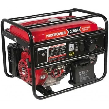 Бензиновый G0005 генератор PROFIPOWER БГ-6500Э-2