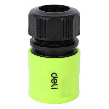 Соединитель DL8792 быстросъемный для поливочных шлангов 1/2" Deli