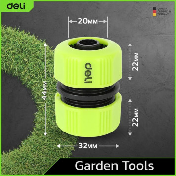 Муфта DL8794 соединитель для поливочных шлангов 1/2`` Deli-6