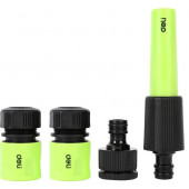 Н-р DL8798 соединителей для поливочных шлангов 5 шт 1/2" DeliН-р DL8798 соединителей для поливочных шлангов 5 шт 1/2" Deli