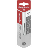 Сверло 675015 по металлу ЦХ, 1.5х40мм, HSS-G, P6M5, 2шт/уп, RENNBOHR DYNAMIC CARD