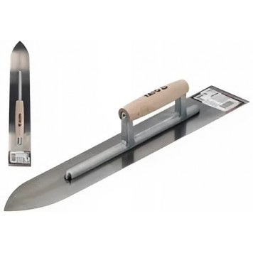 Гладилка YT-5212 500мм острая стальная "Yato"-1