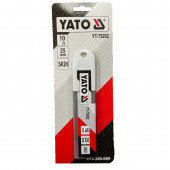 Лезвие YT-75262 сменные для ножа 25мм (10шт) SK2H YATO