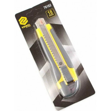 Нож 76182 монтажный с выдвижным отламывающимся лезвием 18мм-1