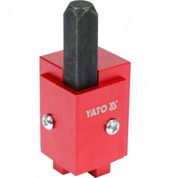 Стамеска YT-62840 угловая 9х9мм 40Cr, алюминиевый корпус YATO-1