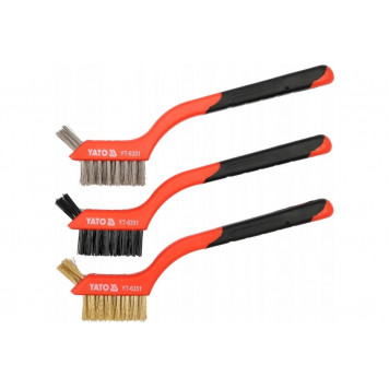 Щётки YT-6351 проволочные в наборе (3шт.) YATO