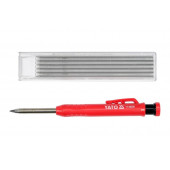 Карандаш YT-69290 с металлической основой грифеля + 6 стержней YATO