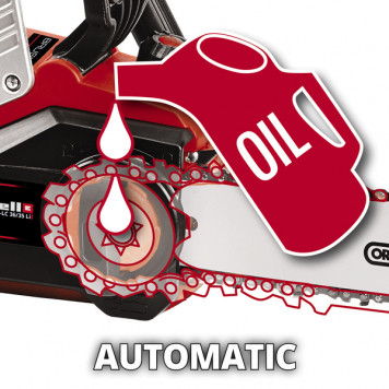 Пила цепная аккумуляторная PXC GE-LC 36/35 Li + 2 акк.4,0 + ЗУ двойное Twincharger 3А Einhell-3