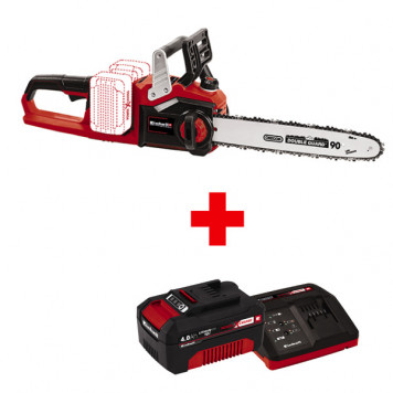 Пила цепная аккумуляторная PXC GE-LC 36/35 Li + 2 акк.4,0 + ЗУ двойное Twincharger 3А Einhell