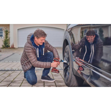 Гайковерт ударный PXC Impaxxo аккумуляторный 18В, 230Нм + 1 акк. 2.5 Ач + ЗУ 3А Einhell (арт. 4510080SET)-4