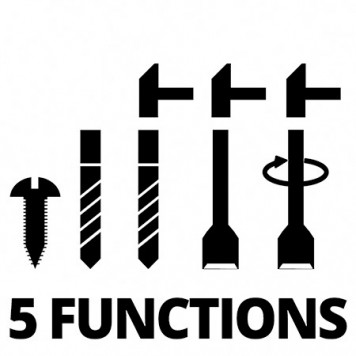Перфоратор Einhell TE-RH 5F сетевой 900 Вт, SDS+, 3 Дж (арт. 4257978) Einhell-6