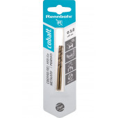 Сверло 668030 по металлу, ЦХ, 3,0х61мм, HSS-Co, Р6М5К5, 2шт/уп, RENNBOHR COBALT CARD