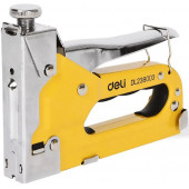 Сшиватель DL238003 мебельный для скоб 4-14мм D-типа, регулировка удара Deli