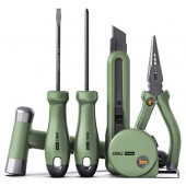 Н-р HT0006L ручного инструмента "Home Series Green" 6 предметов Deli