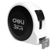 Рулетка H8003B "Home Series White" 3м х 16мм, эксклюзивный дизайн Deli