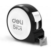 Рулетка H8005A "Home Series White" 5м х 19мм, эксклюзивный дизайн Deli