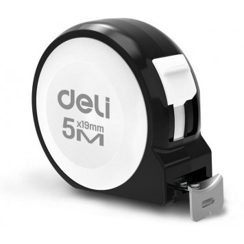 Рулетка H8005A "Home Series White" 5м х 19мм, эксклюзивный дизайн Deli