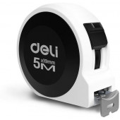 Рулетка H8005B "Home Series White" 5м х 19мм, эксклюзивный дизайн Deli