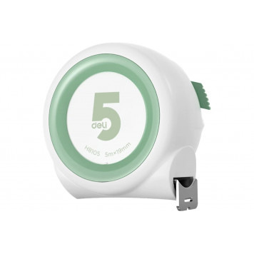 Рулетка H8105 "Home Series White" 5м х 19мм, клипса, шнурок, эксклюзивный дизайн Deli Рулетка H8105 "Home Series White" 5м х 19мм, клипса, шнурок, эксклюзивный дизайн Deli