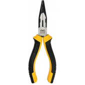 Плоскогубцы DL0101 удлиненные 160мм, 2-хкомпонен. прорезиненная рукоять Deli