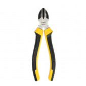 Бокорезы DL0202 диагональные 180мм, 2-х компонентная прорезиненная рукоять Deli