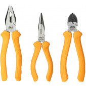 Н-р DL2008C-3 (комби. плоскогубцы 200мм, удлин. плоскогубцы 160мм, диагональные бокорезы 160мм Deli