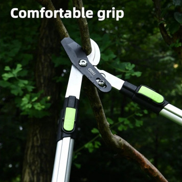 Сучкорез DL580423 садовый телескопический усиленный облегченный 630-870мм, Deli-4