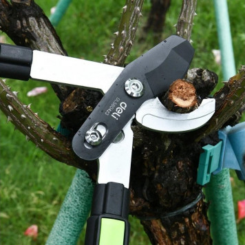 Сучкорез DL580423 садовый телескопический усиленный облегченный 630-870мм, Deli-5