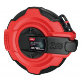 Лента DL9930Y измерительная 30мx14,5мм удароп. корпус с резин. встав, полотно из стекловолокна Deli