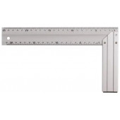 Угольник двухсторонний (2 шкалы на двух сторонах)"ALUKOMTOOLS" - 25 см 211513250A