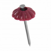 Гвоздь декор.(бордо) (100 шт) арт.16-1028