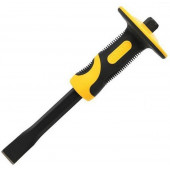 Зубило плоское с протектором Deli DL6310 16х22х240 мм, двухкомпонентная рукоять