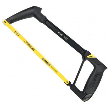 Ножовка по металлу, дереву, пластику Deli DL353812 300мм, биметаллическое пильное полотно