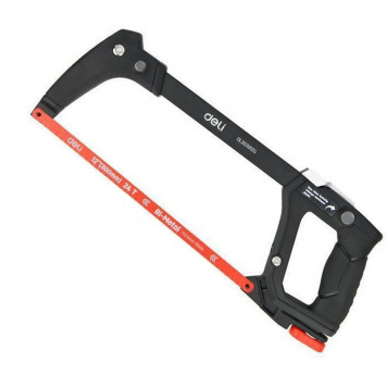 Ножовка по металлу, дереву, пластику Deli DL353812G 300мм, биметаллическое пильное полотно