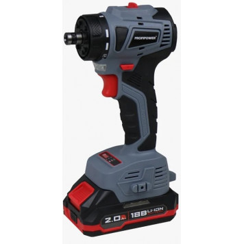 Шуруповёрт E0250 бесщеточный со сменными насадками MKBL-18BM (18В, 45 Нм, 2.0 Ач) Profipower-2